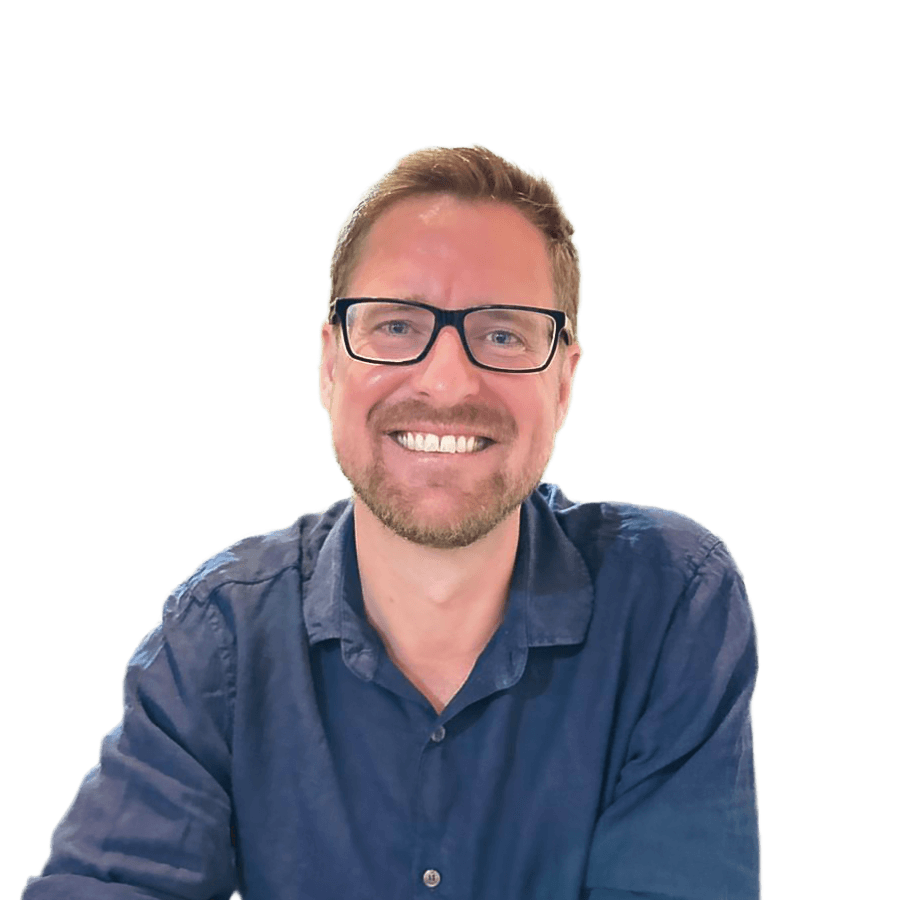 Headshot of James Kerr, IB Mathematics coach.